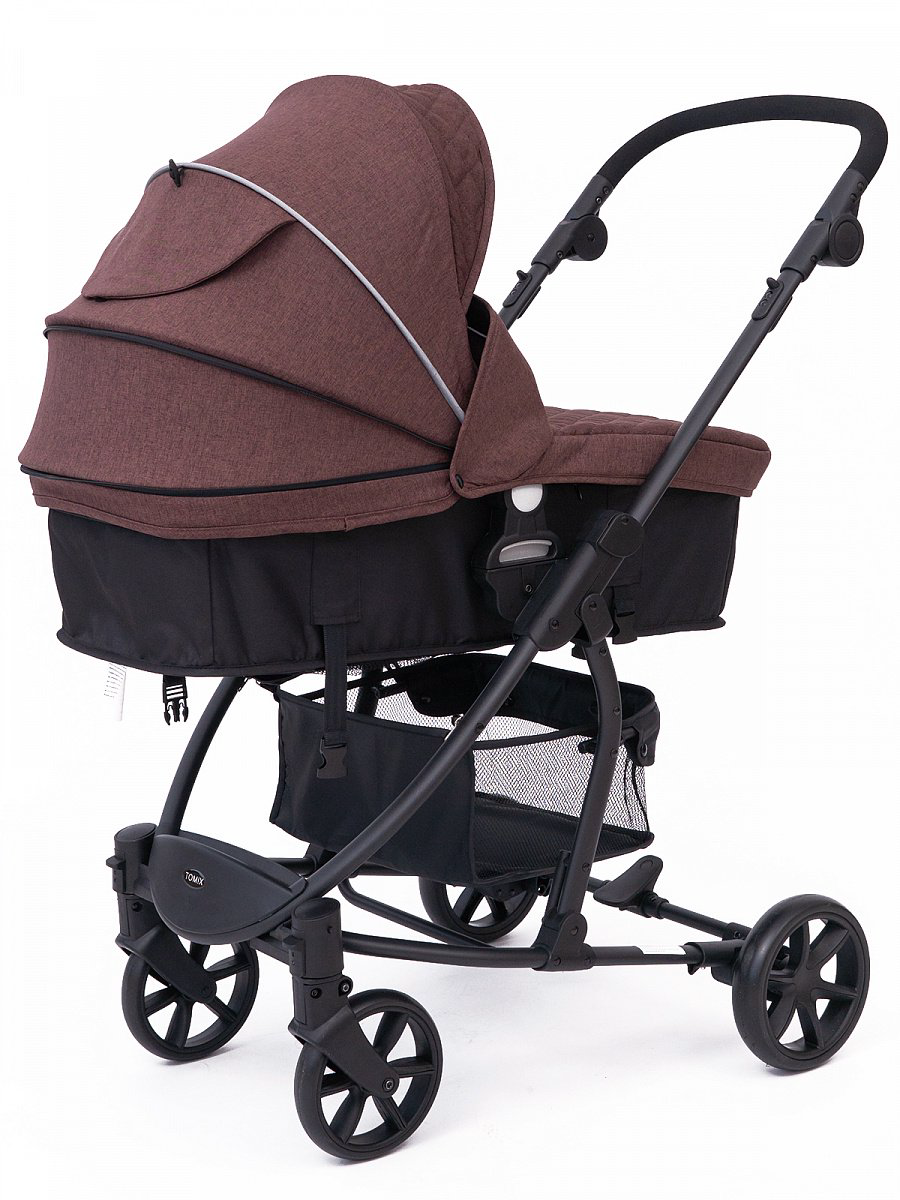 Коляска 2в1 Tomix Bloom Dark Brown/Black купить,NaN