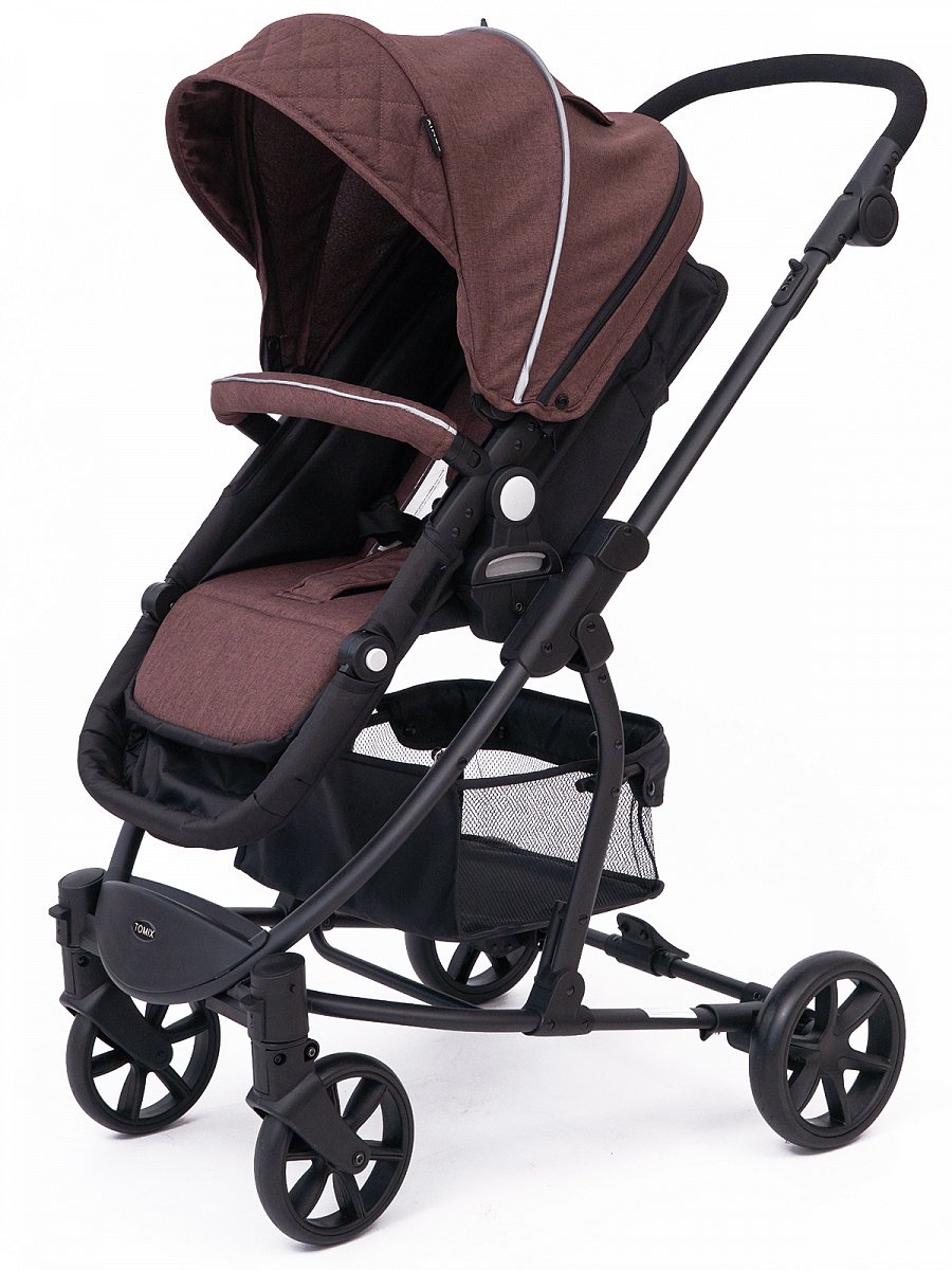 Коляска 2в1 Tomix Bloom Dark Brown/Black купить,NaN