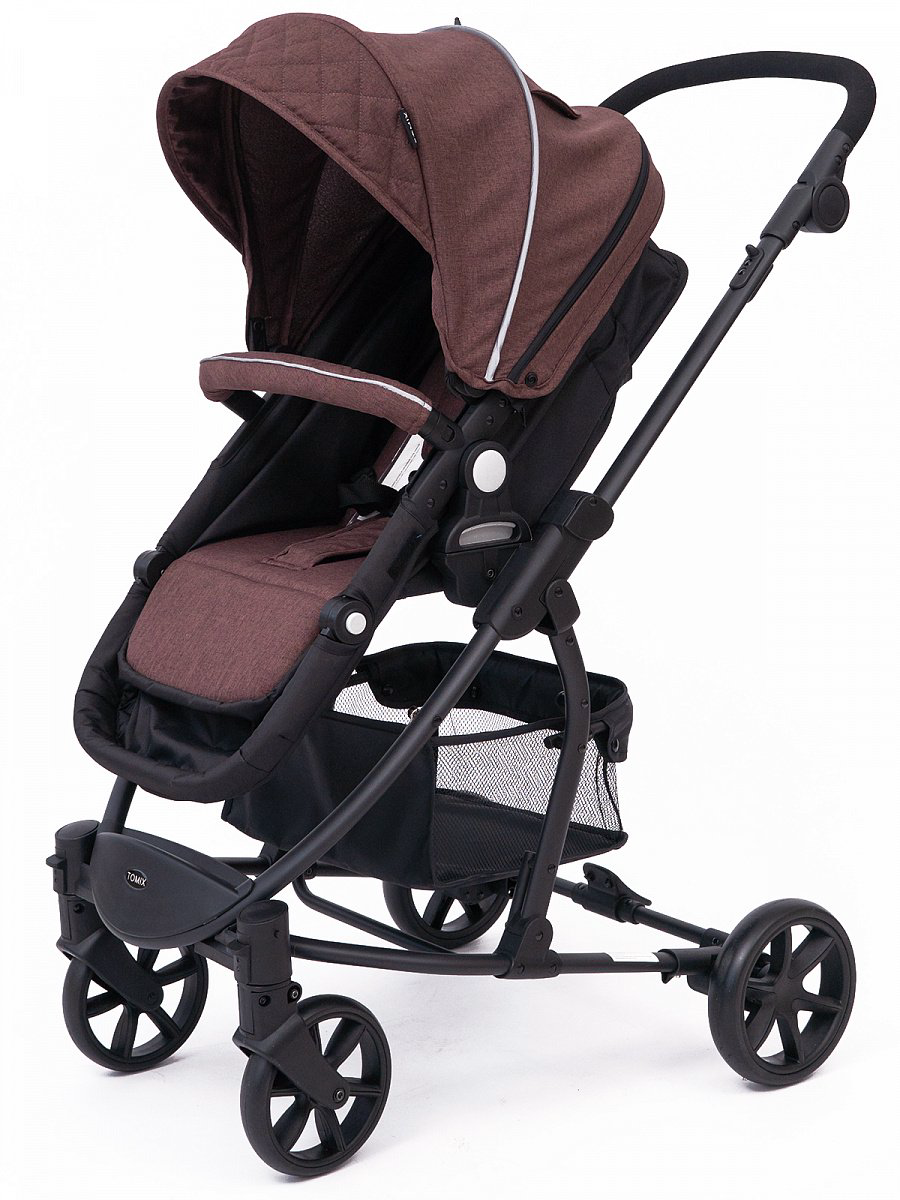 Коляска 2в1 Tomix Bloom Dark Brown/Black купить,NaN