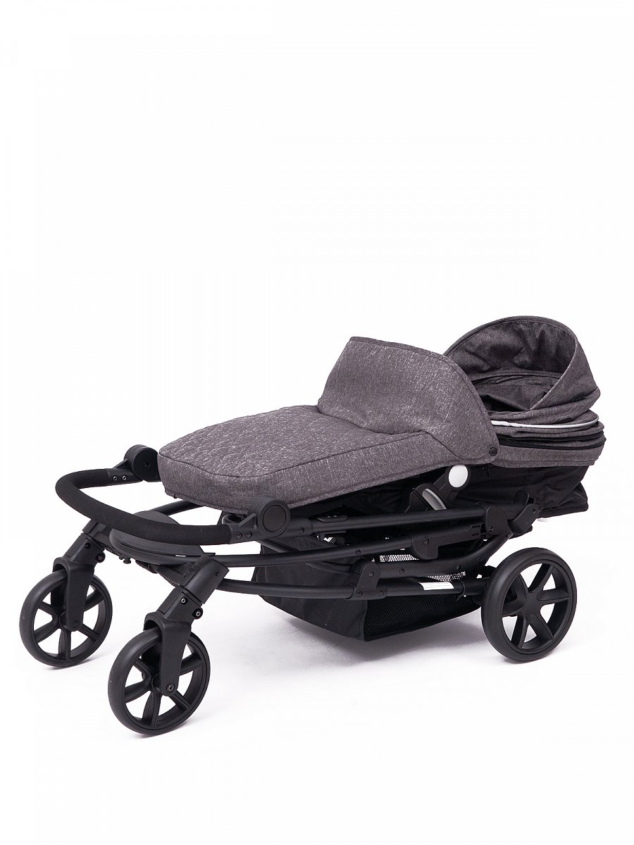 Коляска 2в1 Tomix Bloom Dark Grey/Black купить,NaN