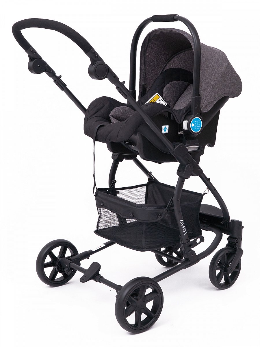 Коляска 2в1 Tomix Bloom Dark Grey/Black купить,NaN