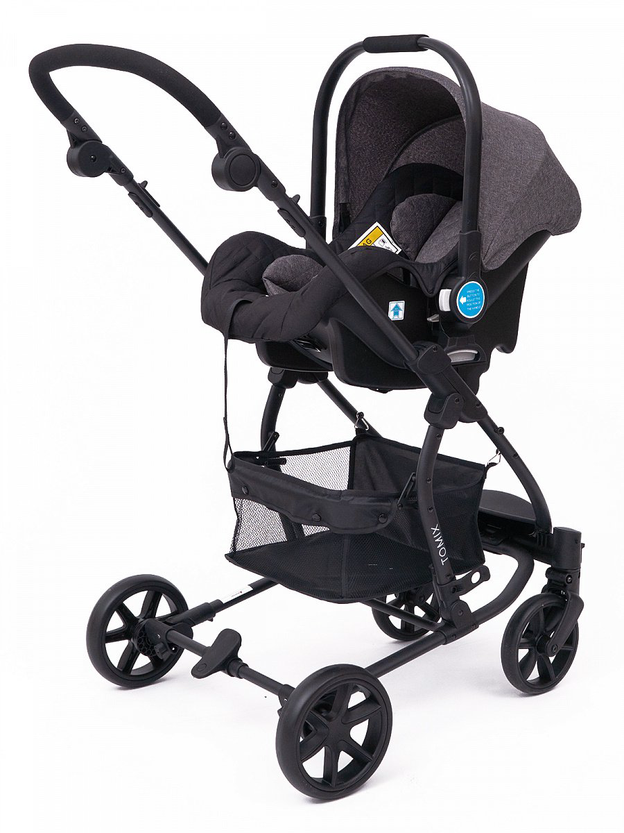 Коляска 2в1 Tomix Bloom Dark Grey/Black купить,NaN