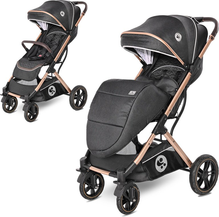 Коляска прогулочная Lorelli Storm 2186 Lux Black купить,NaN