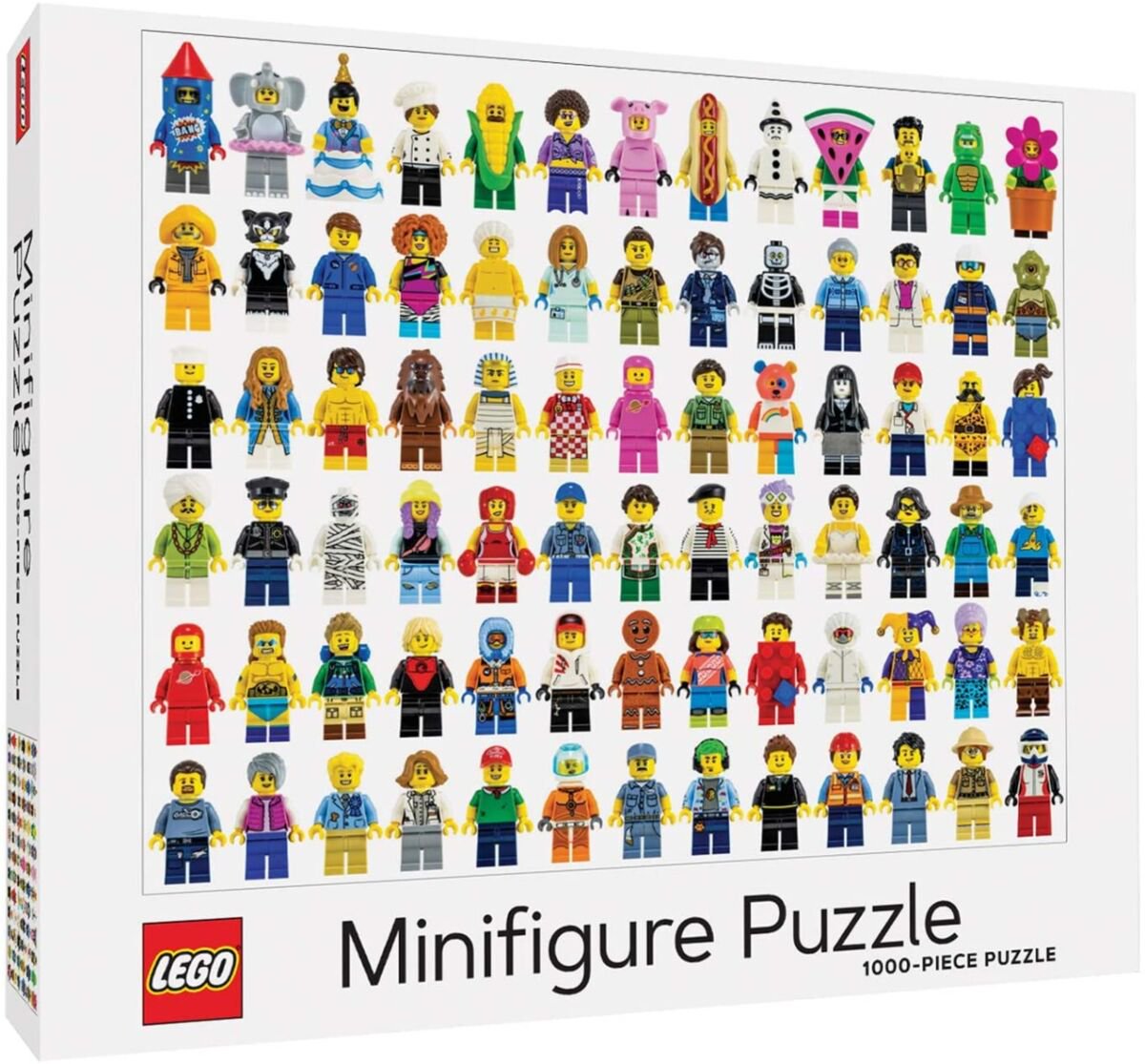 Пазлы Lego Minifigure Puzzle 1000дет купить,NaN