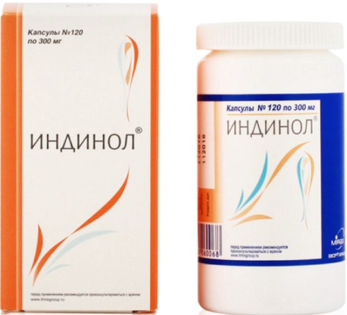МираксФарма ЗАО Индинол 120 шт капсулы