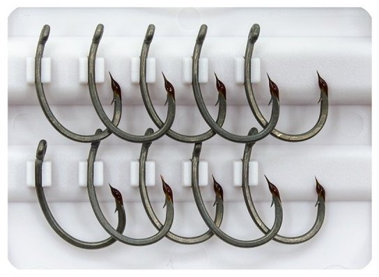 Крючок для рыбалки Korda KAM07 карповый серебристый 10 шт купить,NaN