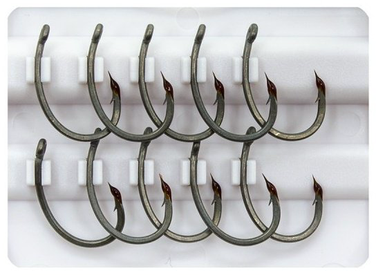 Крючок для рыбалки Korda KAM07 карповый серебристый 10 шт купить,NaN