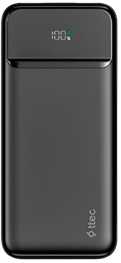 Внешний аккумулятор TTEC ReCharger LCD 10000 mAh PD 20W 2BB233S Black 