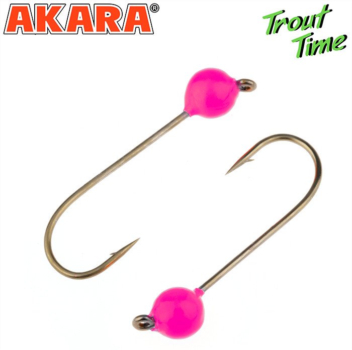 Крючок для рыбалки Akara JTRW-1-4-PN-F3 джиговый черный 3 шт купить,NaN