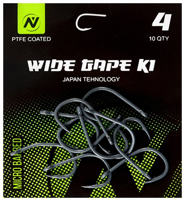 Крючок для рыбалки VN Tackle VNH-122004 карповый черный 10 шт купить,NaN