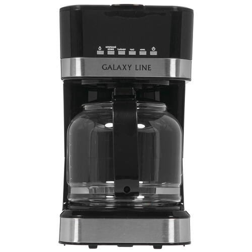 Кофеварка Galaxy Line GL 0711 черная купить,NaN