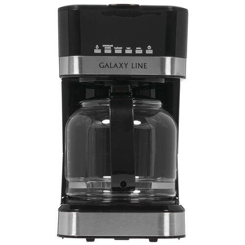 Кофеварка Galaxy Line GL 0711 черная купить,NaN