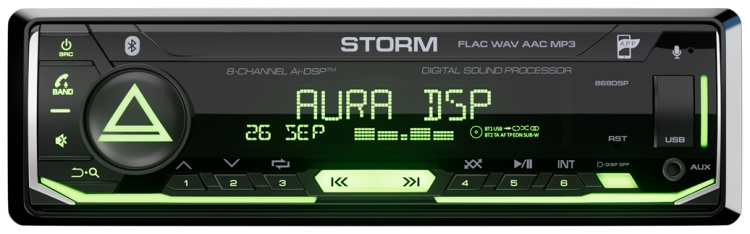 AurA Storm-868DSP 1 DIN