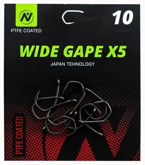 Крючок для рыбалки VN Tackle VNH-121010 карповый черный 10 шт купить,NaN