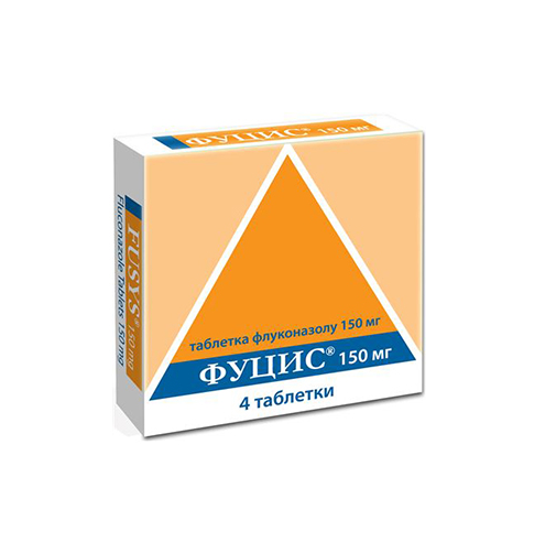 Kusum Healthcare Pvt. Ltd. Фуцис 150 мг 4шт таблетки