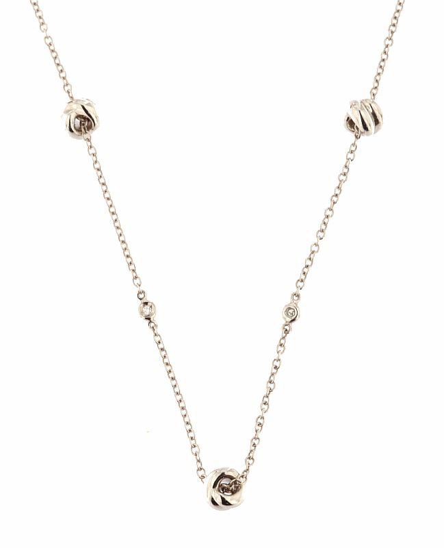 Колье Damiani 10875 д 45см 7,199гр 0,0440ct. купить,NaN