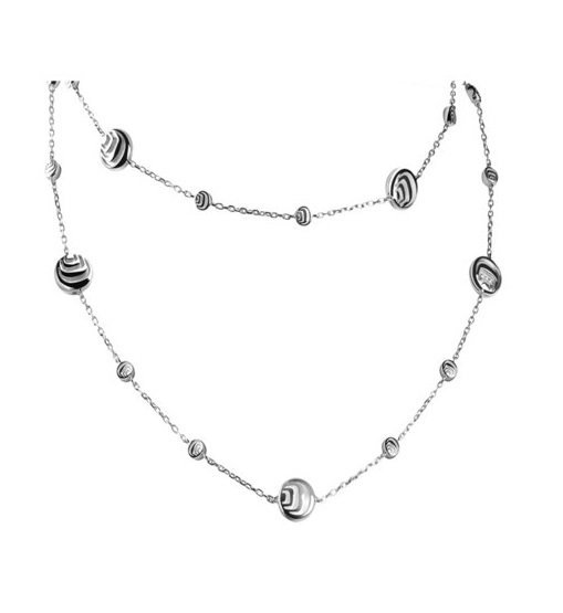 Колье Damiani 14352 д 45см 28,65гр 0,03ct 2,96ct. купить,NaN