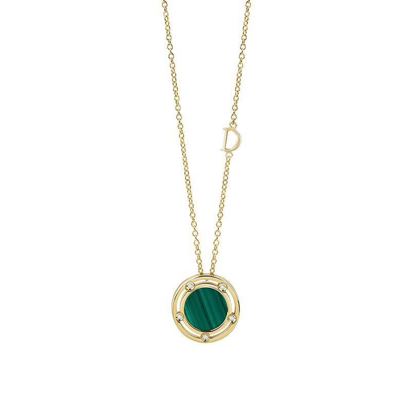 Колье Damiani 14382 д 45см 5,2гр 0,03ct 0,6ct. купить,NaN