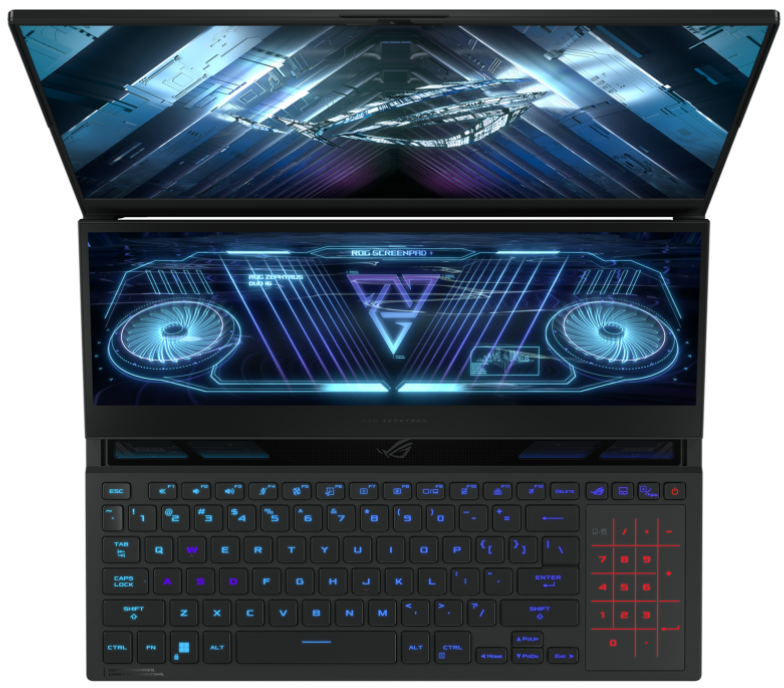 Ноутбук Asus Rog Zephyrus Duo 16 GX650PY-NM040W 90NR0BI1-M00270 16" Black купить,NaN