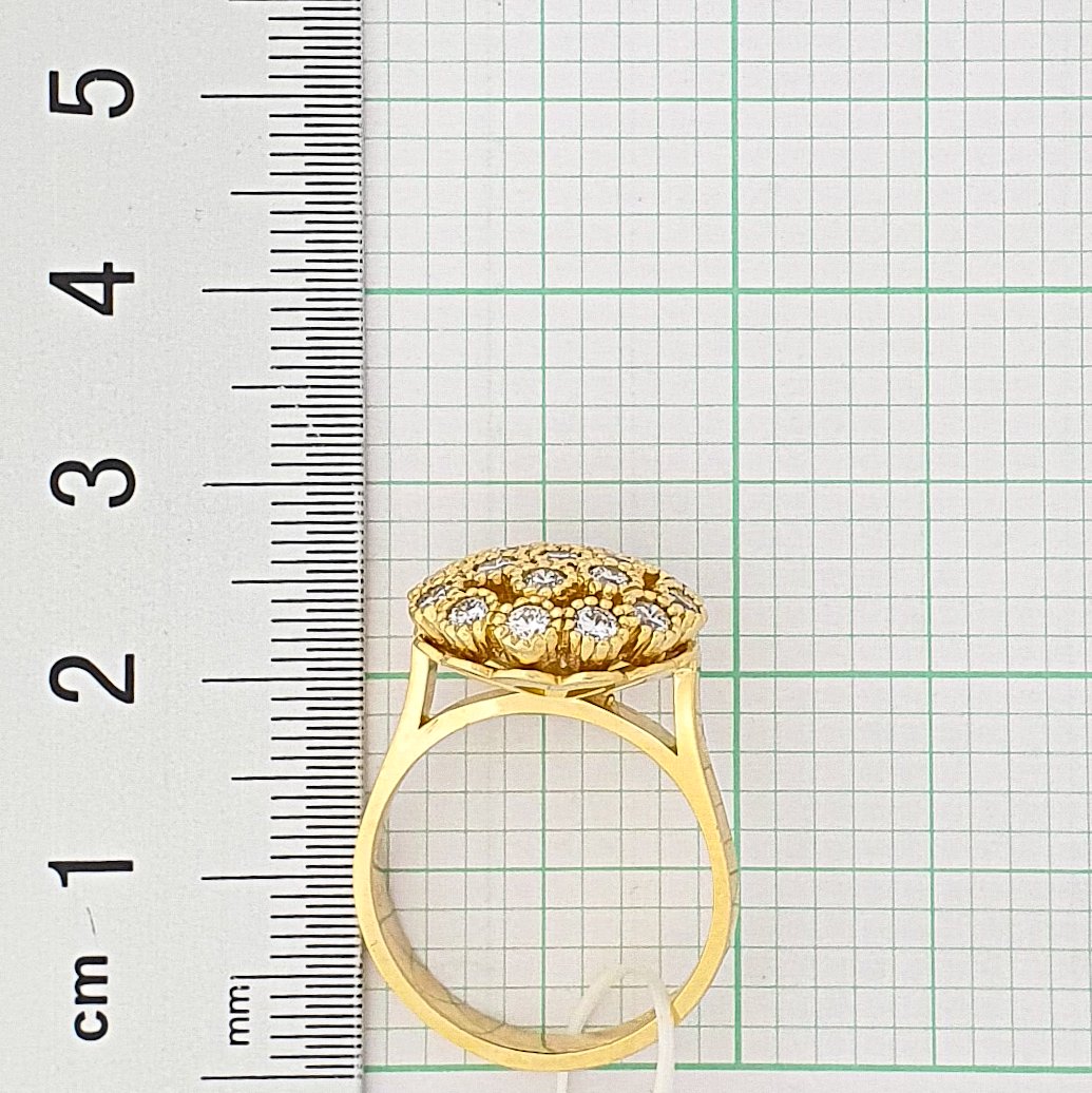 Кольцо Goldos Premium SDR2803 17,5р 5,8гр 0,95ct. купить,NaN