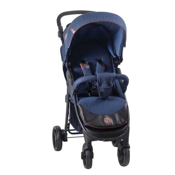 Коляска Adamex Quatro Safari 17 синяя купить,NaN