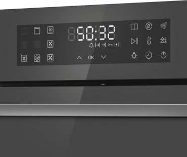 Духовой шкаф MAUNFELD EOEH7614DGR серый купить,0