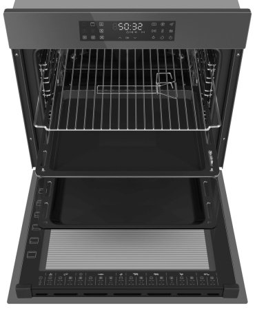 Духовой шкаф MAUNFELD EOEH7614DGR серый купить,NaN