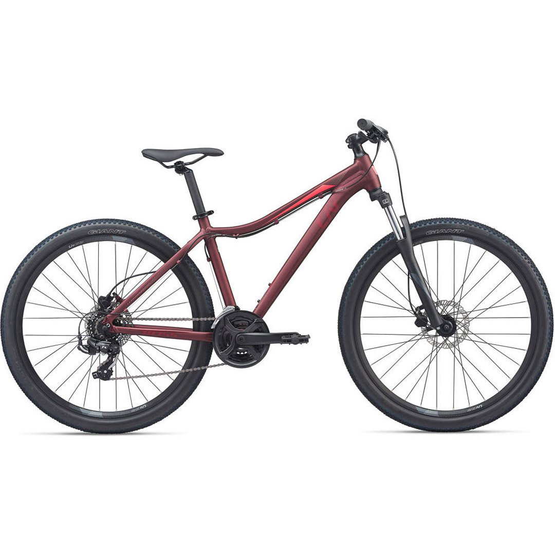Велосипед Giant Liv Bliss 2 27.5 2020 XS 27.5" 13 burgundy купить,NaN