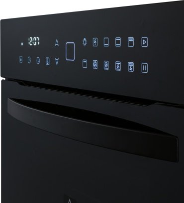 Духовой шкаф HAUSLER HLS-BI61BLG10CGFS черный купить,0