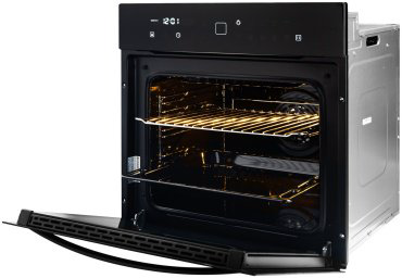 Духовой шкаф HAUSLER HLS-BI61BLG10CGFS черный купить,NaN
