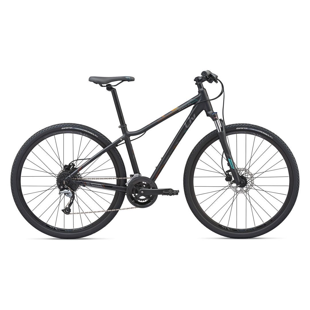 Велосипед Giant Liv Rove 2 DD Disc 2020 XS 700 13 black купить,NaN