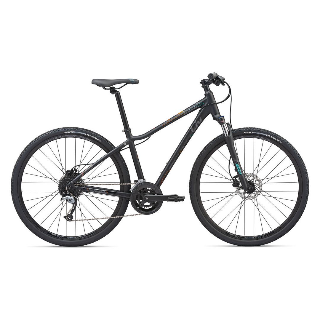 Велосипед Giant Liv Rove 2 DD Disc 2020 XS 700 13 black купить,NaN