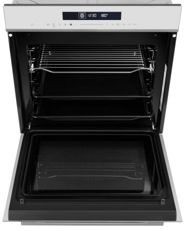 Духовой шкаф MAUNFELD MEOR7217SMW белый купить,NaN