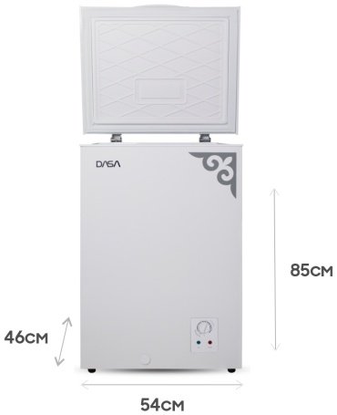 Морозильник DASA QYRAU 99 л белый - ForteMarket Морозильник DASA QYRAU 99 л белый купить,0