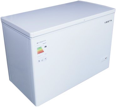Морозильник Vesta VFC370 330 л белый купить,NaN