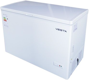 Морозильник Vesta VFC370 330 л белый купить,NaN