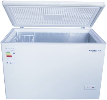 Морозильник Vesta VFC370 330 л белый купить,NaN