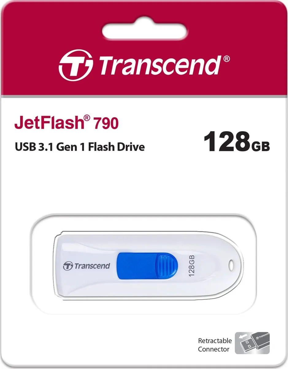USB-флешка Transcend TS128GJF790W 3.0 128GB White - ForteMarket USB-флешка Transcend TS128GJF790W 3.0 128GB White купить,0