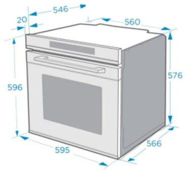 Духовой шкаф MAUNFELD MEOM729PB201 черный купить,NaN
