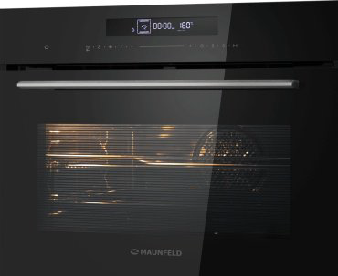Духовой шкаф MAUNFELD MCMO5013SDGB черный купить,NaN