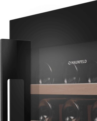 Винный шкаф MAUNFELD MBWC-92D36 черный купить,NaN