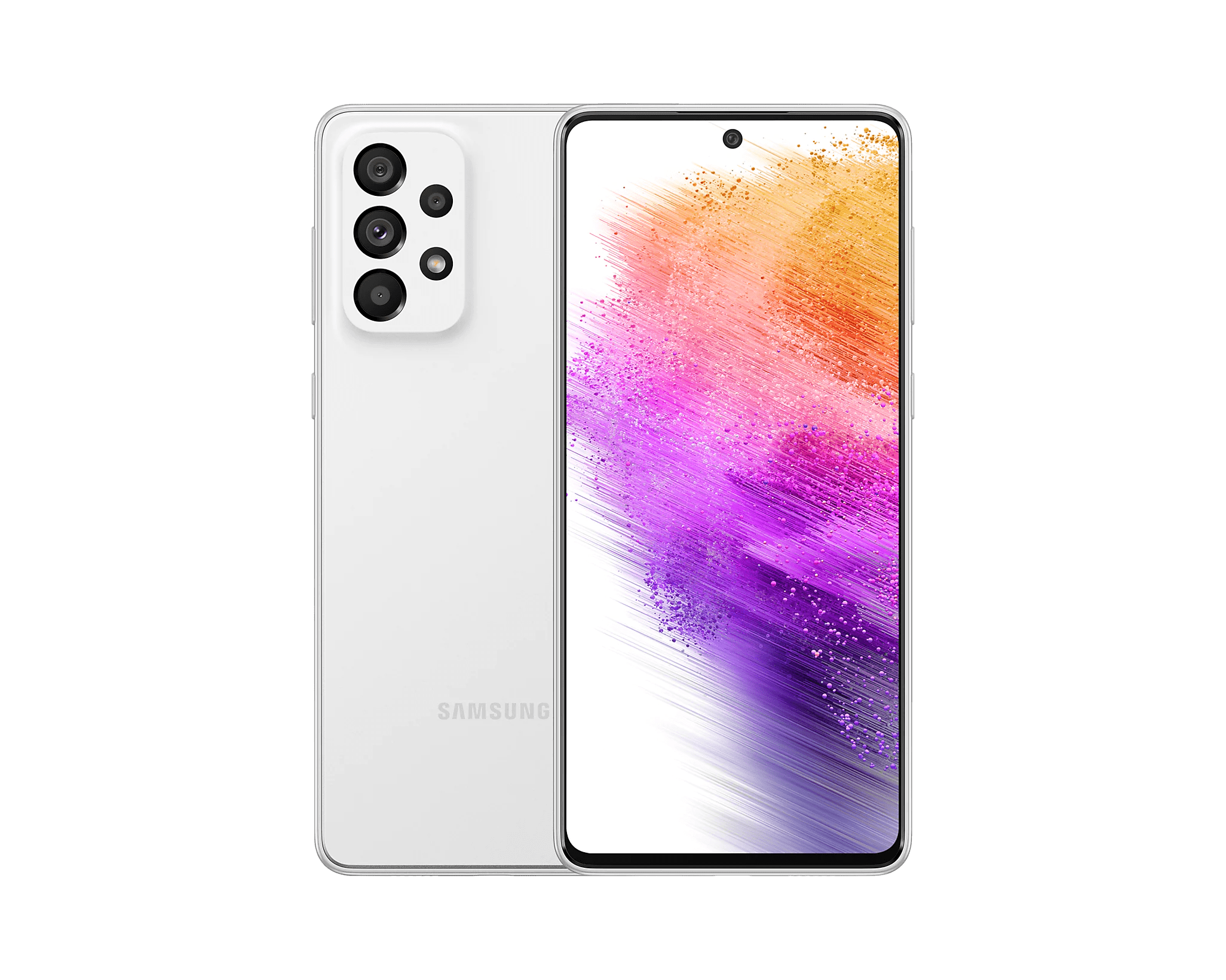 Смартфон Samsung Galaxy A73 8/256GB White  купить,NaN