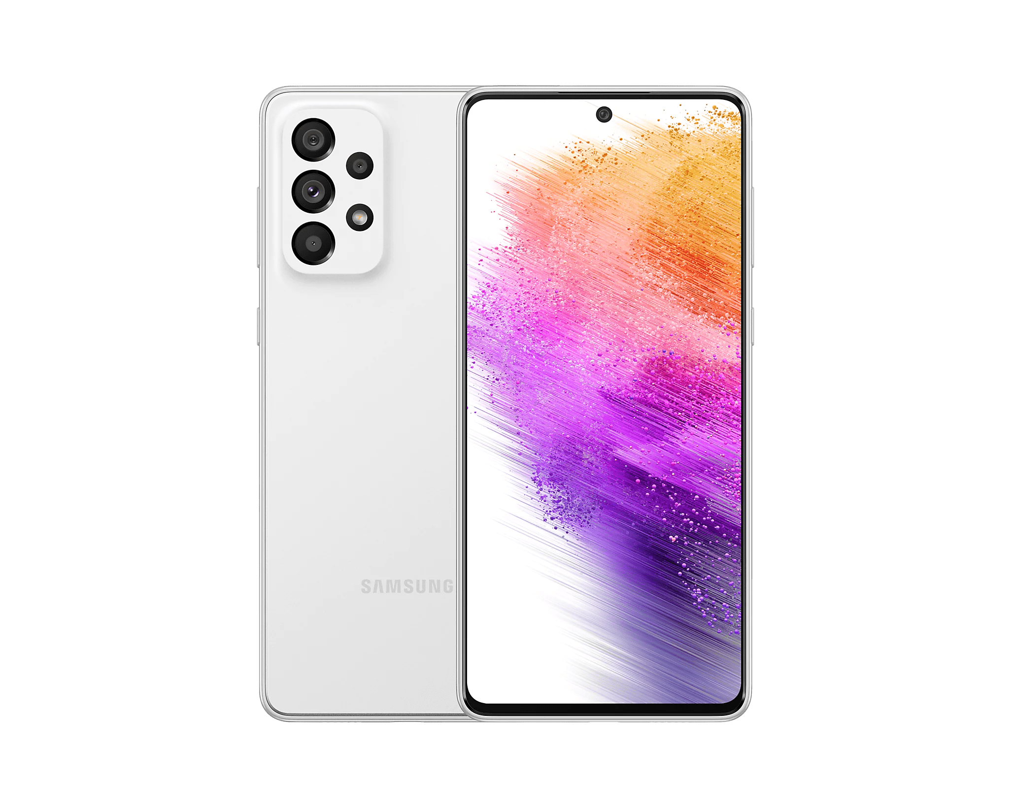 Смартфон Samsung Galaxy A73 8/256GB White  купить,NaN