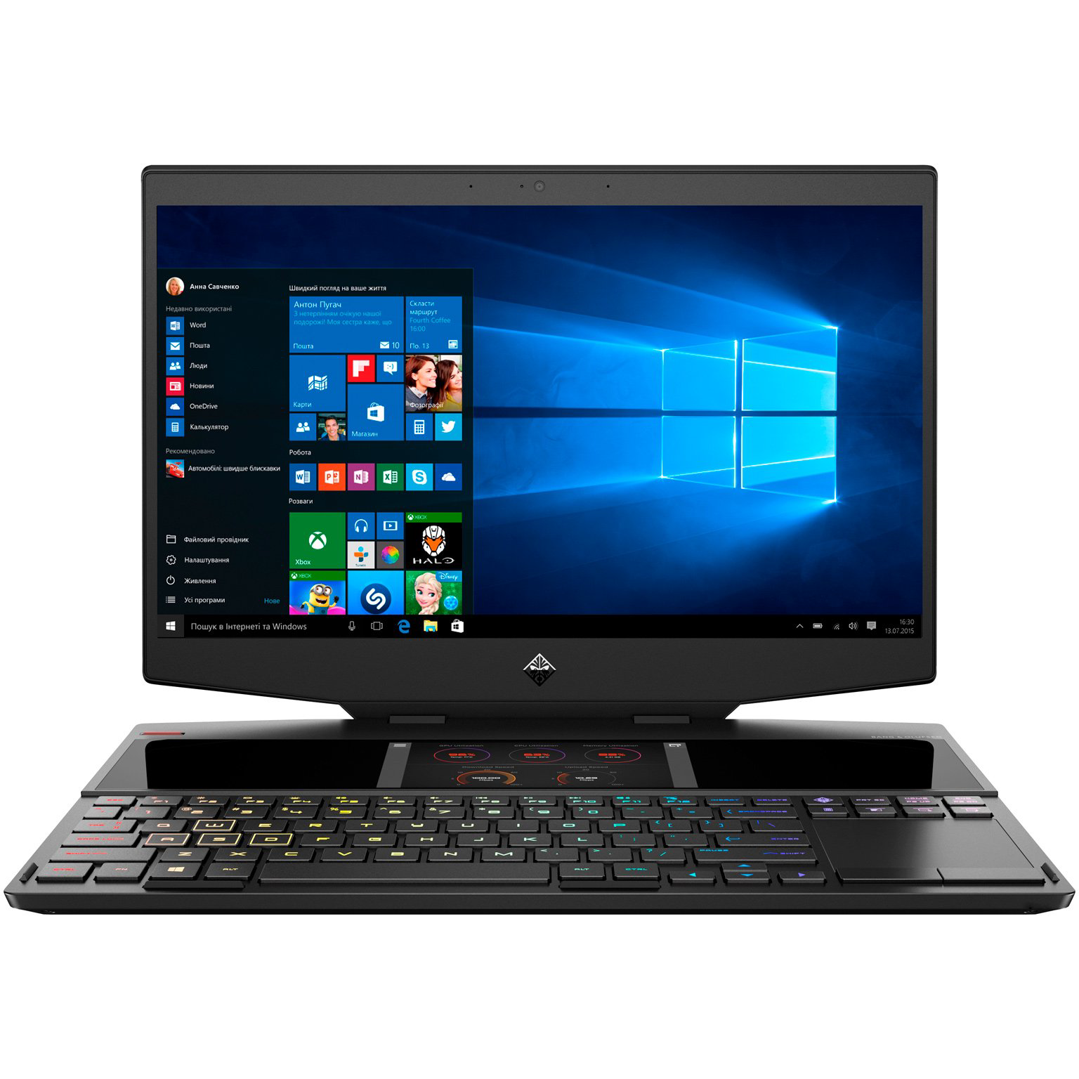 Ноутбук HP Omen X 2S 15-DG0008UR 9PU26EA Black купить,NaN