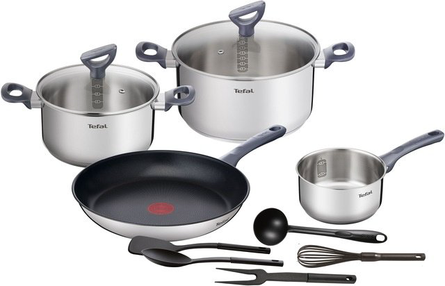 Набор посуды Tefal G713SB45 11 предметов - ForteMarket Набор посуды Tefal G713SB45 11 предметов купить,NaN
