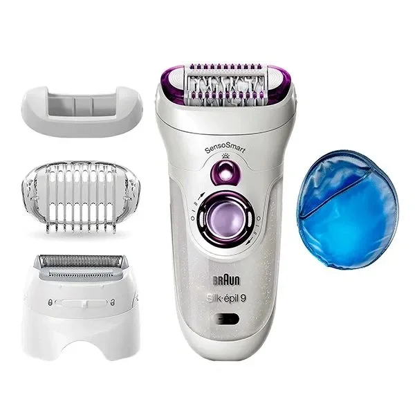 Эпилятор Braun Silk-épil 9 9-710 WHT/PUR MN