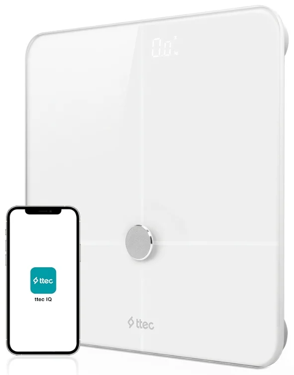 Весы напольные TTEC Sensi Pro Smart Scale электронные, диагностические 2AT02 до 180 кг