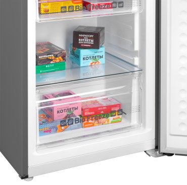 Холодильник MAUNFELD MFF195NFIX10 серебристый - ForteMarket Холодильник MAUNFELD MFF195NFIX10 серебристый купить,0