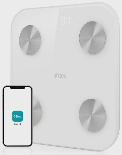 Весы напольные TTEC Sensi Smart Scale электронные, диагностические 2AT01 до 180 кг
