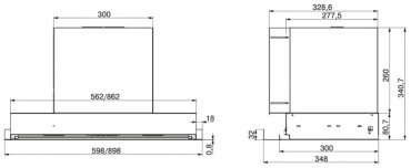 Вытяжка Franke T-FORM WH 60 белый купить,0